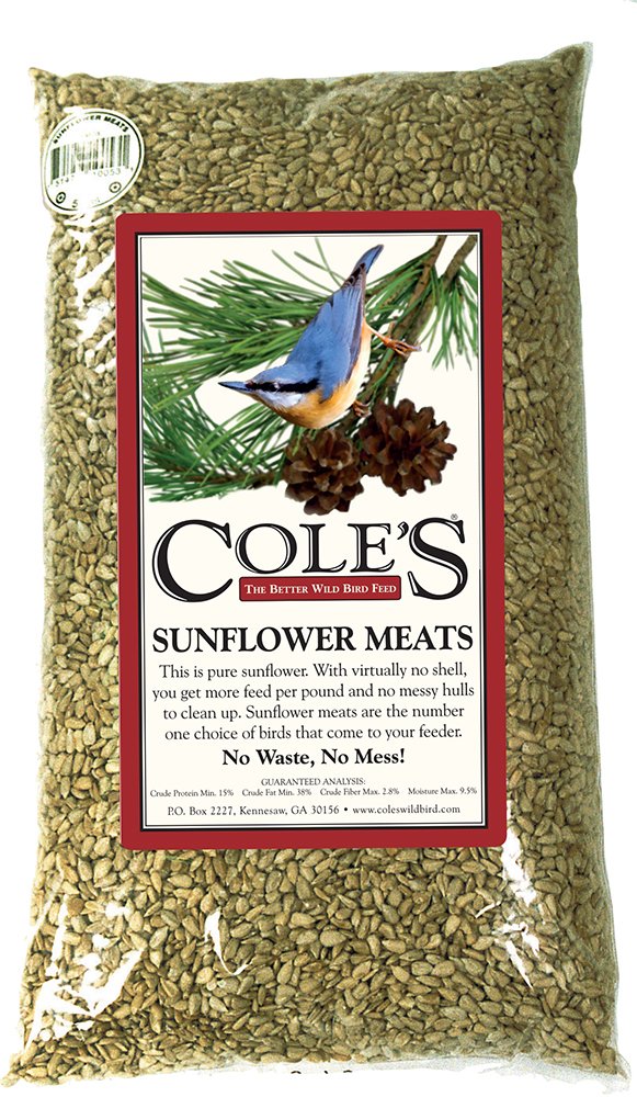 Sunflower Meats Bird Seed 20-Pound L41337