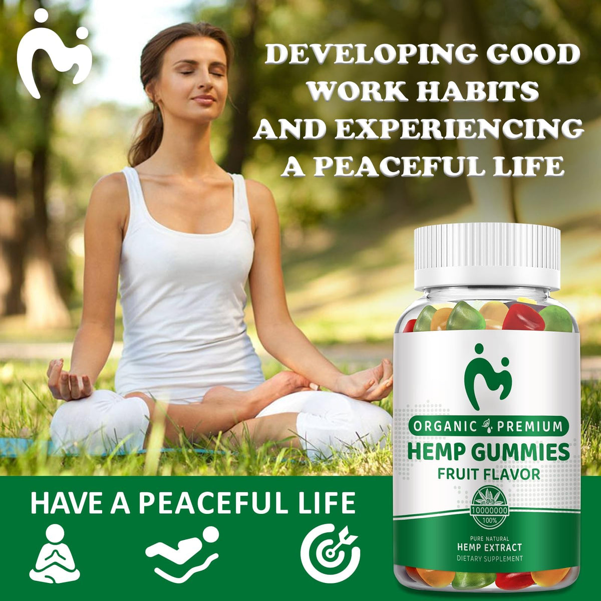 Hemp Gummies Extra Strength 80 Counts P714