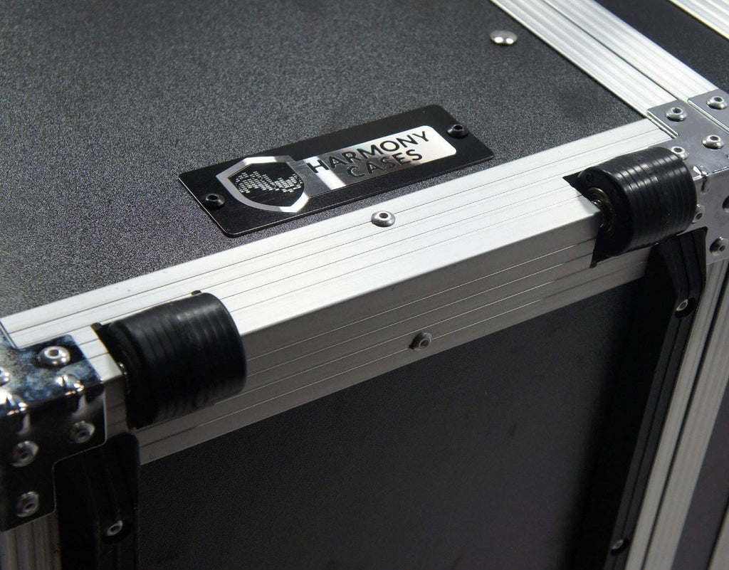 10U Rack Case with Casters 16 Inch Depth E49753