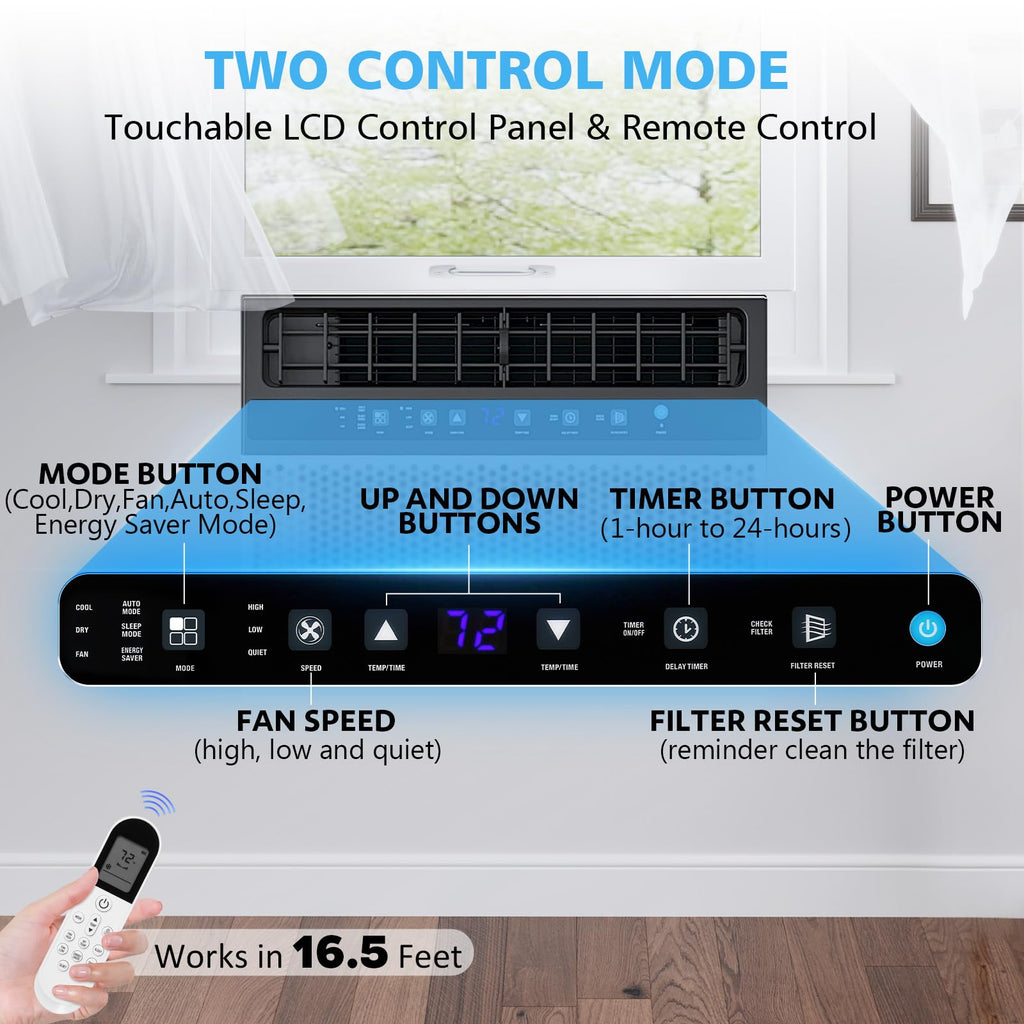 10000 BTU U-Shaped Window Air Conditioner U4585