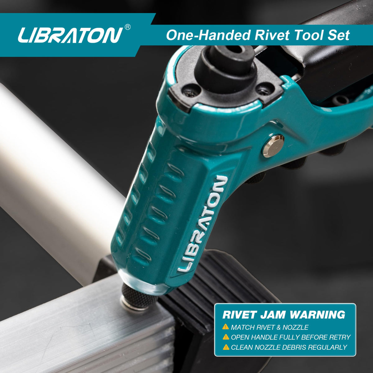 One-Handed Rivet Gun Set I319836