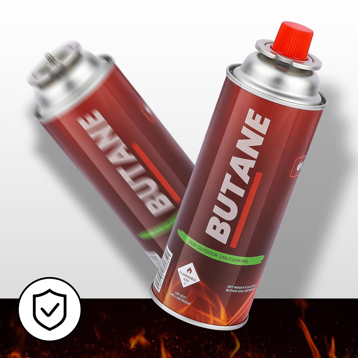 Butane Fuel Canisters 12 Pack U445