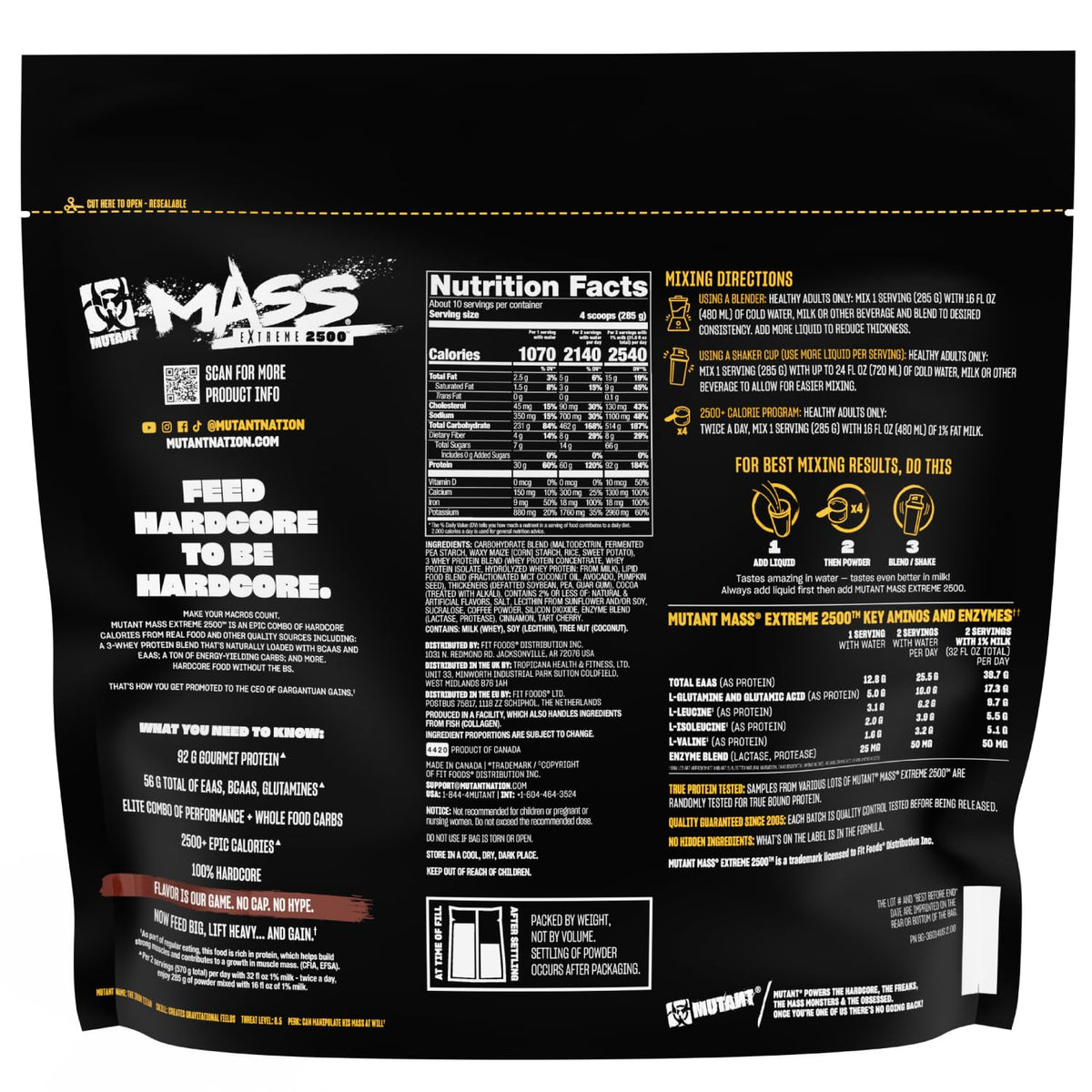 Whey Protein Powder Triple Chocolate 6 lbs D991