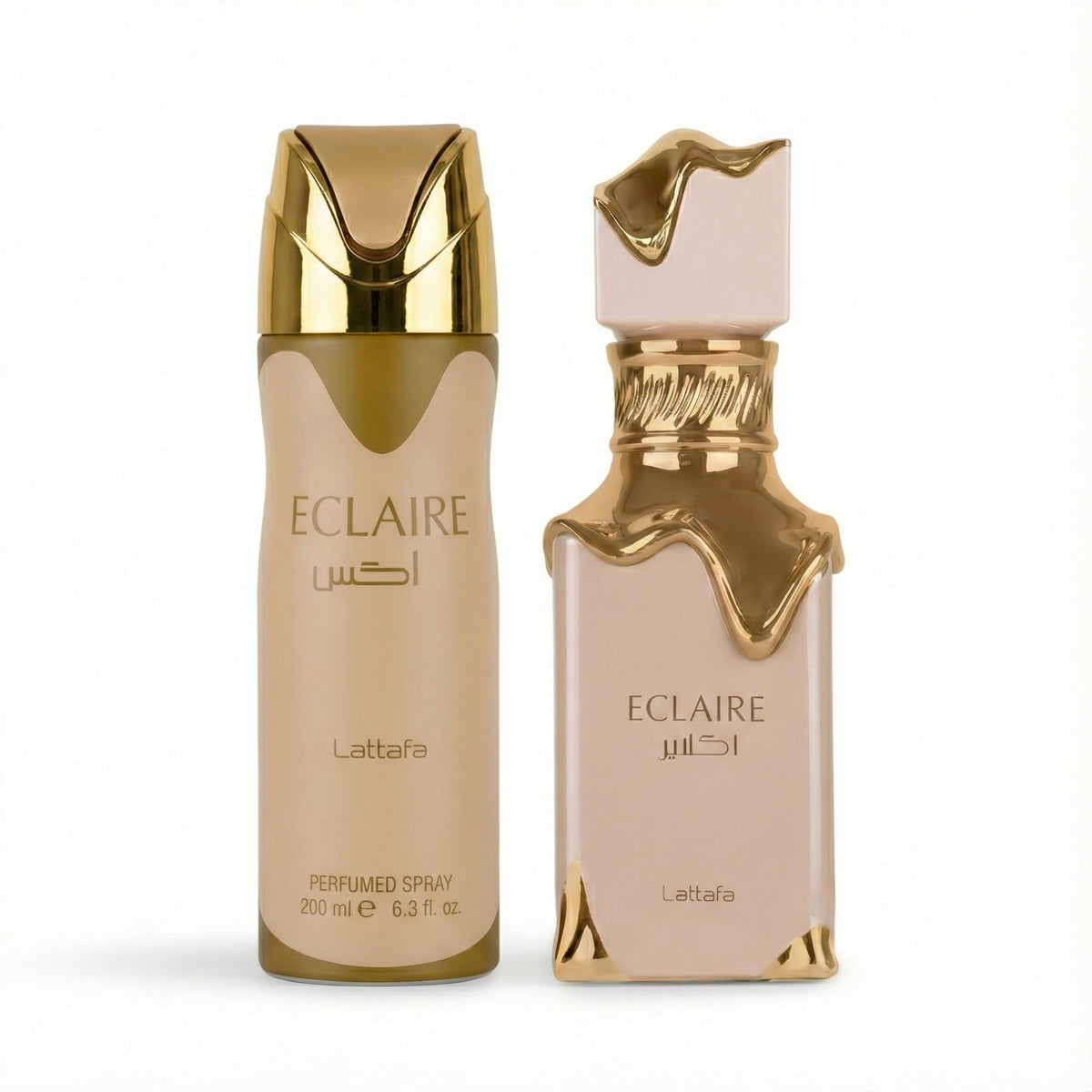 2 Pcs Gift Set With 100ml EDP + 200ml Perfumed Spray D79143