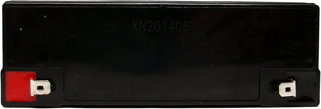 2x Pack 6V 12Ah Sealed Lead Acid Battery with F1 to F2 Terminal Adapters Q373