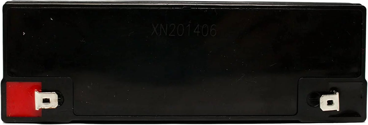 2x Pack 6V 12Ah Sealed Lead Acid Battery with F1 to F2 Terminal Adapters Q373