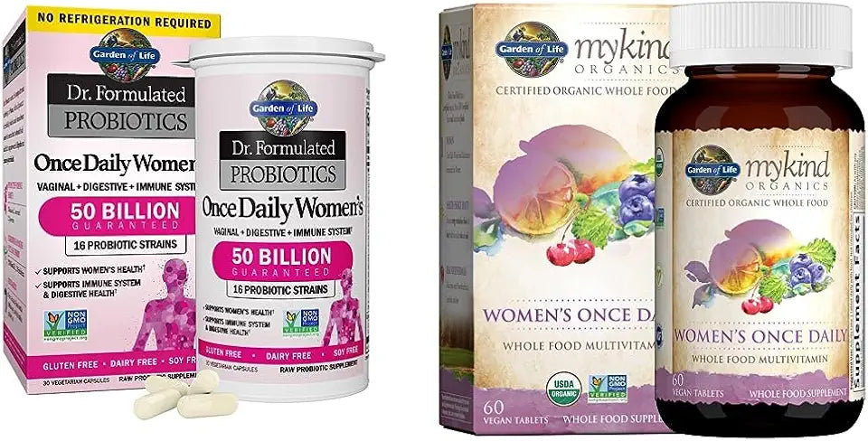 Women's Probiotics & Multivitamins Bundle (2 Items) Y51985