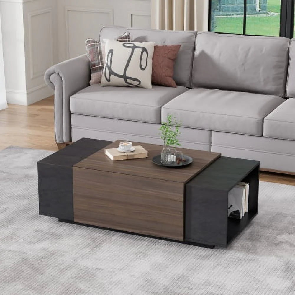 47 Inch Black Coffee Table P843