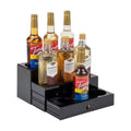 9 Compartment Black Syrup Bottle Holder V87839