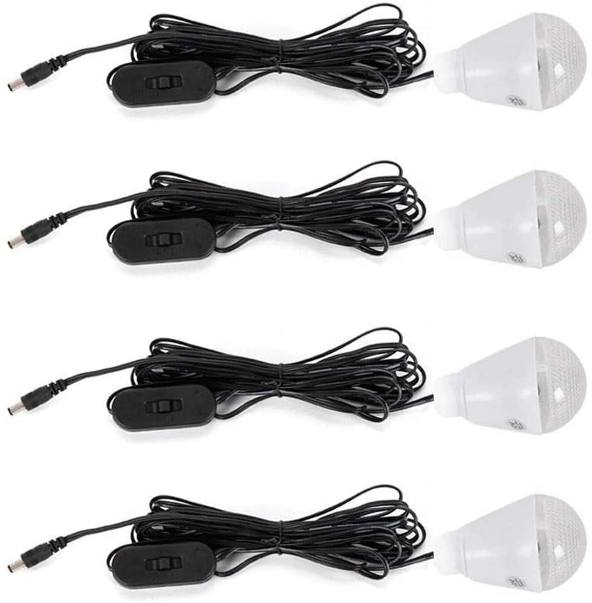 12V 4A Portable Power Station with 4 LED Bulbs M713