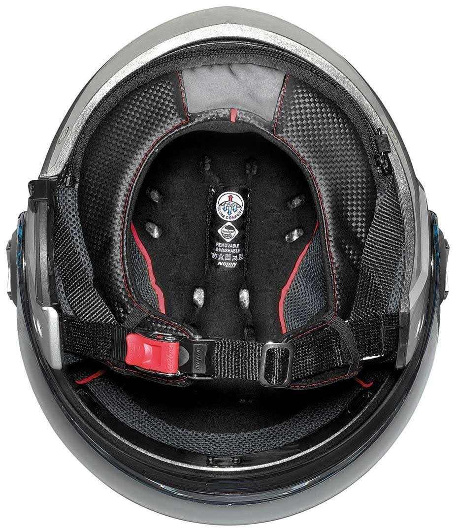 Scratched Chrome Helmet Size L B611