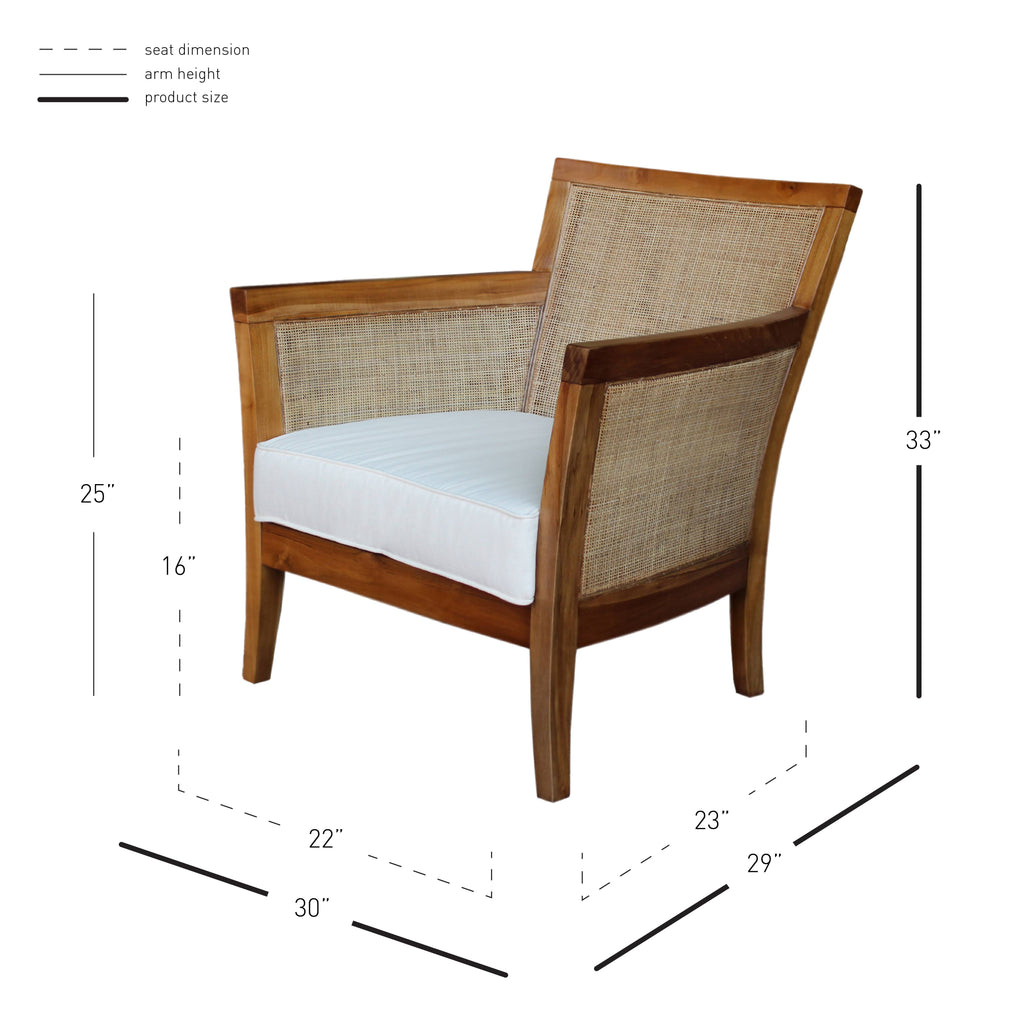 Rattan Arm Chair U31574