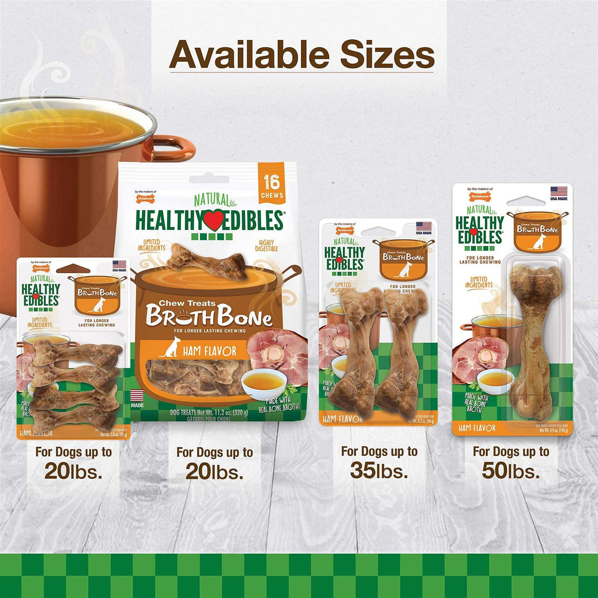Natural Healthy Edibles Bone Chew Treats R249