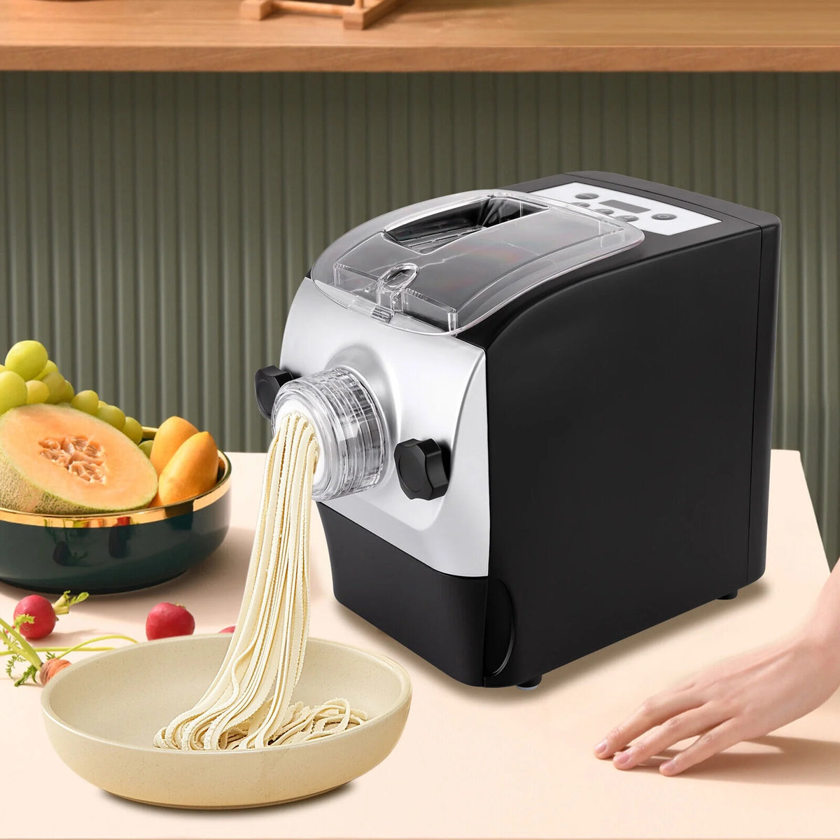 Automatic Pasta Noodle Maker 8 Molds 110V J9983
