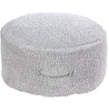 Pearl Grey Pouffe Y829767