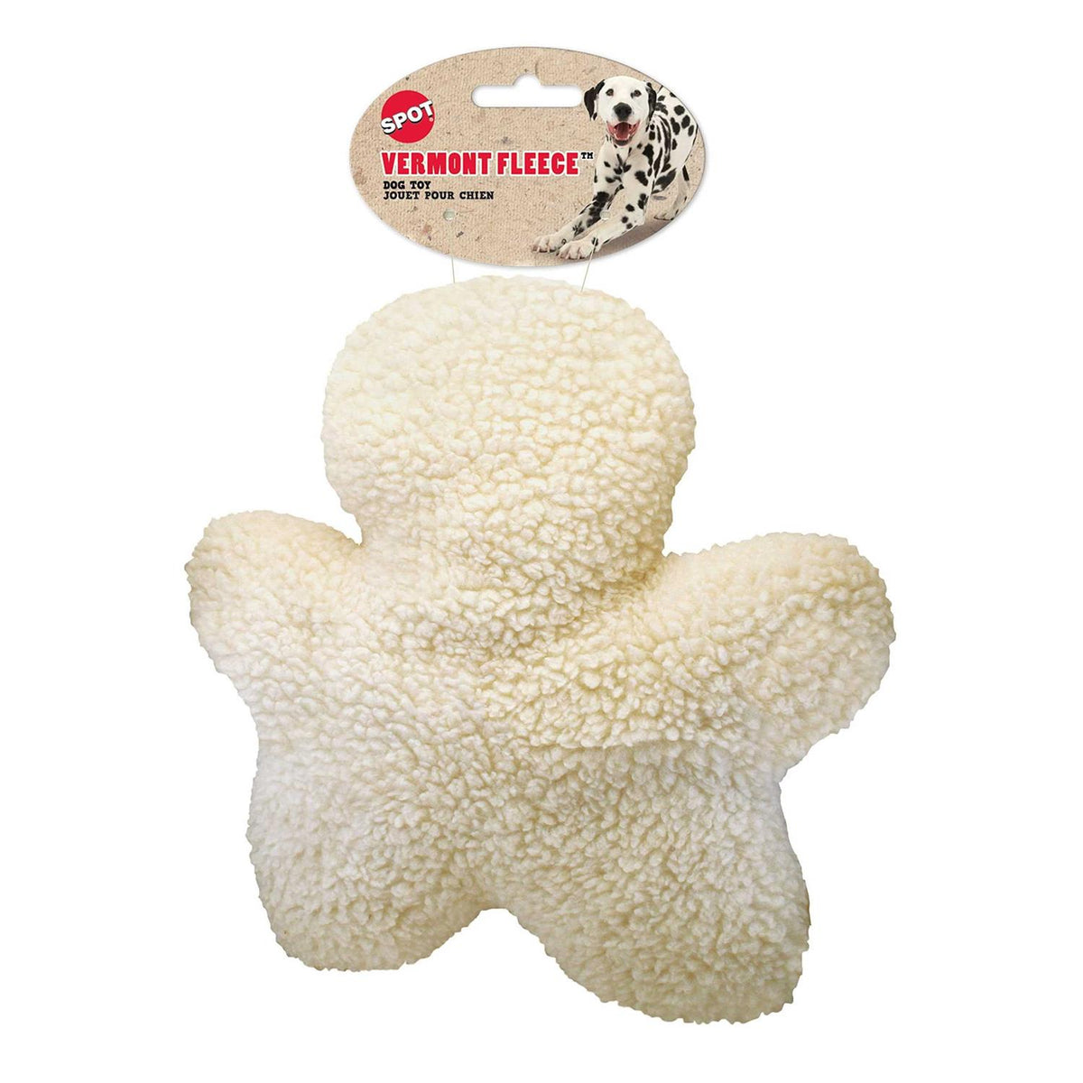 Vermont Fleece Chew Man Dog Toy N3195