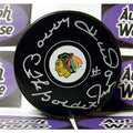Autographed Hockey Puck F67038