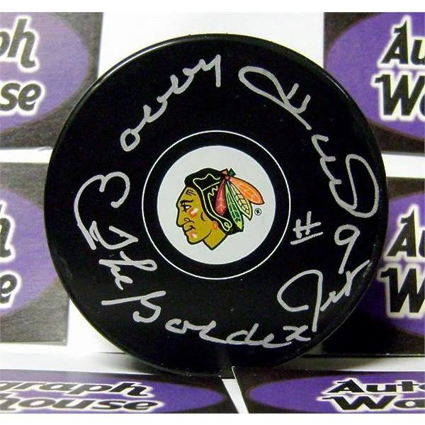 Autographed Hockey Puck F67038