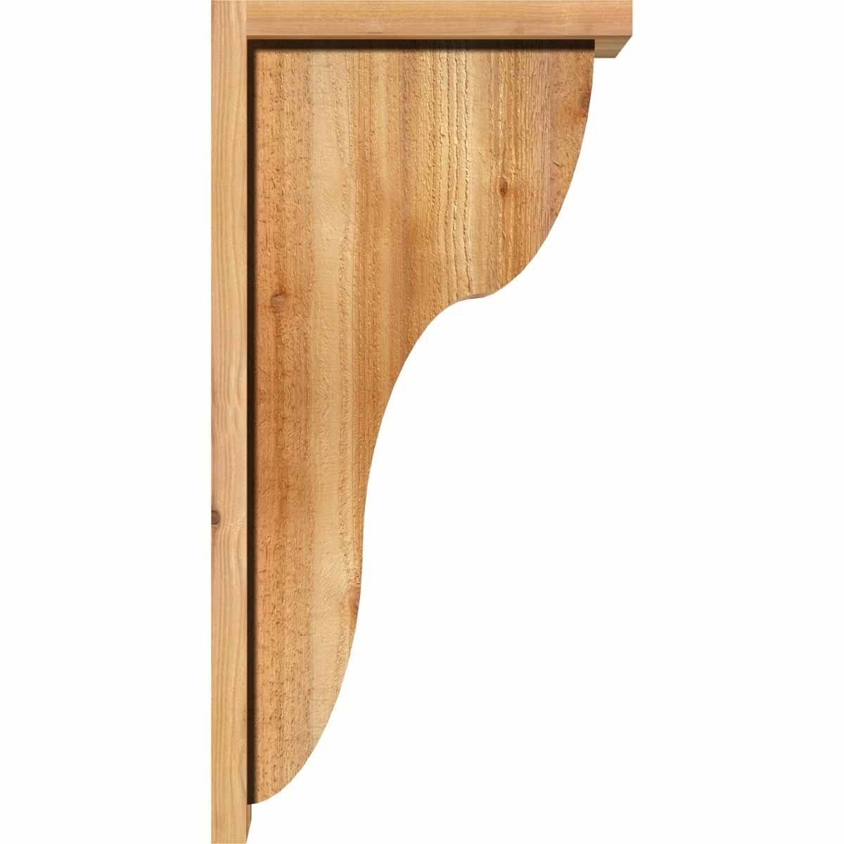 Rough Sawn Corbel with Backplate P44148