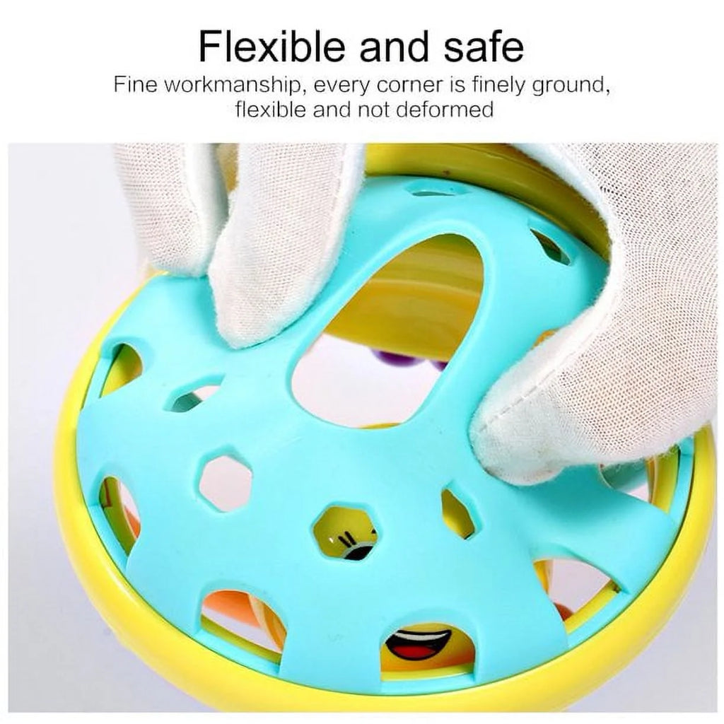 Sensory Teether Toy Silicone Rattle Ball K94707