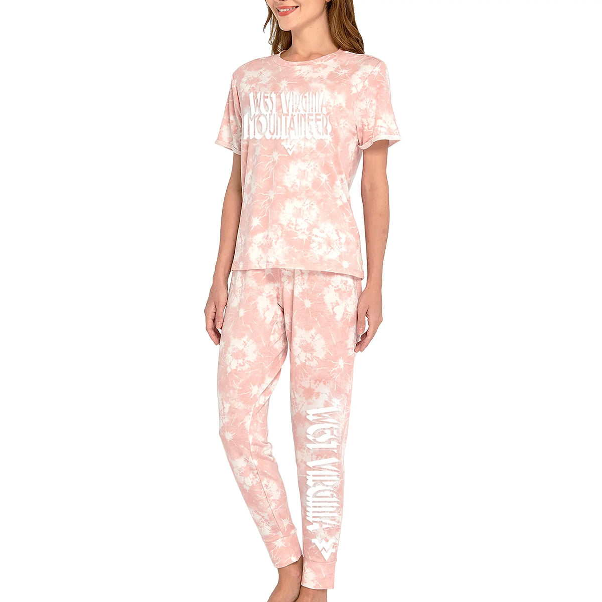 Pink Terry Top & Jogger Pants Set I772474