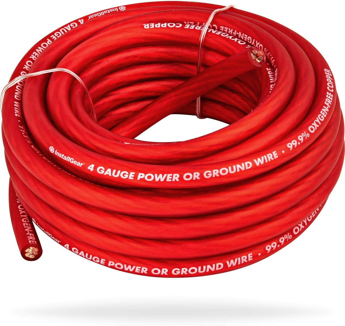 1/0 Gauge OFC Pure Copper Power Ground Wire Cable 25ft Black F7230