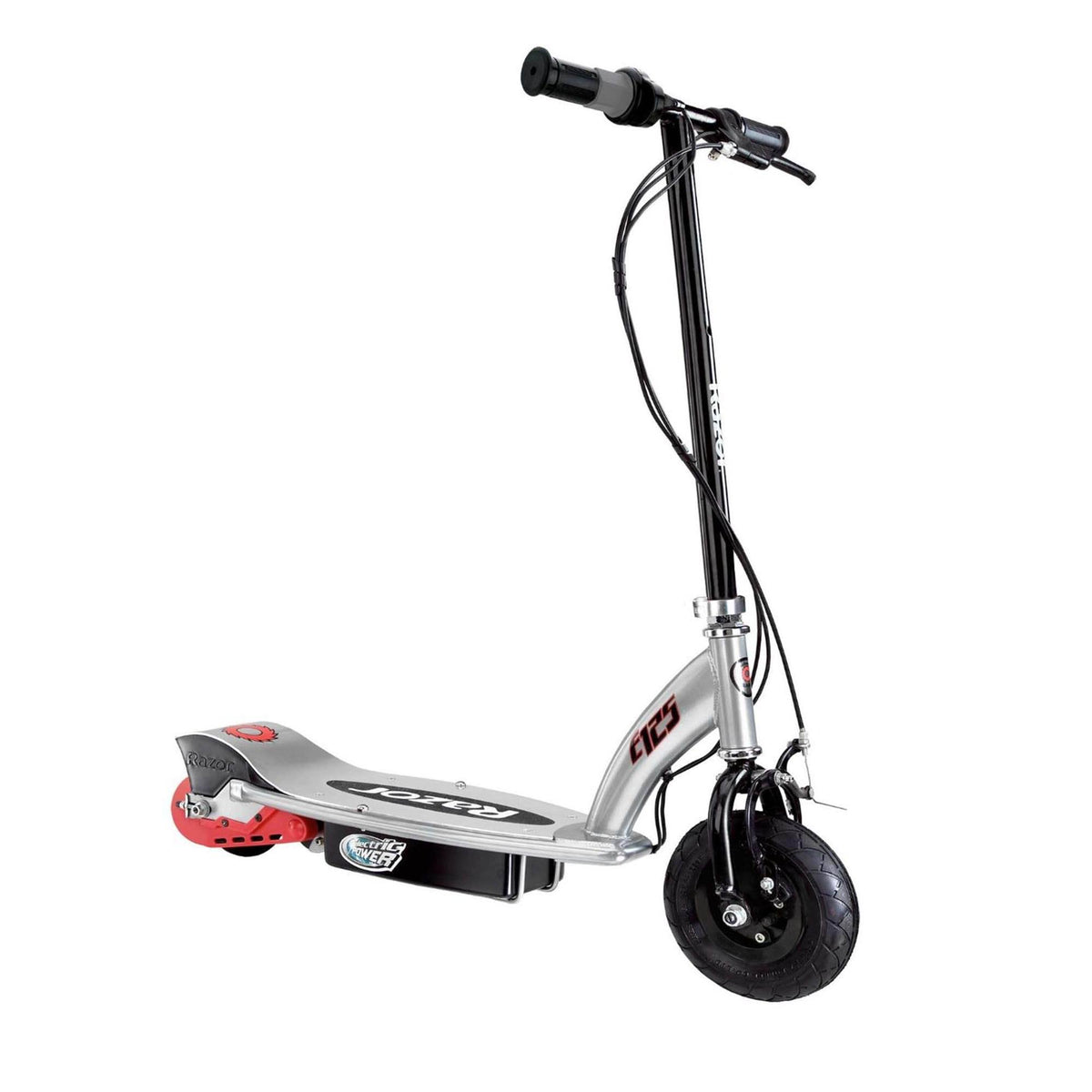 Black/Silver Motor Powered Electric Scooter I446