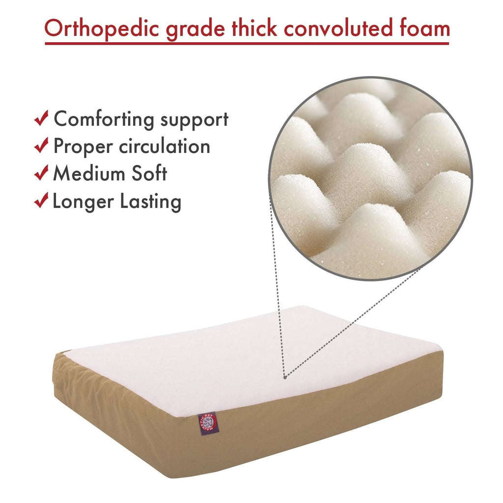 Orthopedic Double Pet Bed Red K23848
