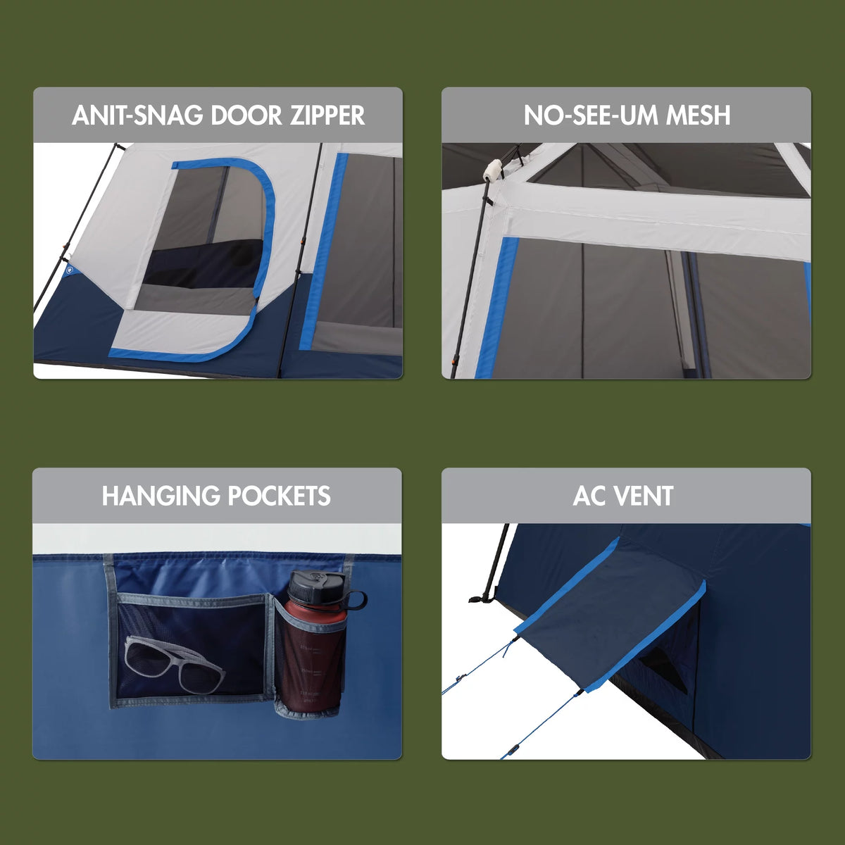 10-Person Cabin Tent E980