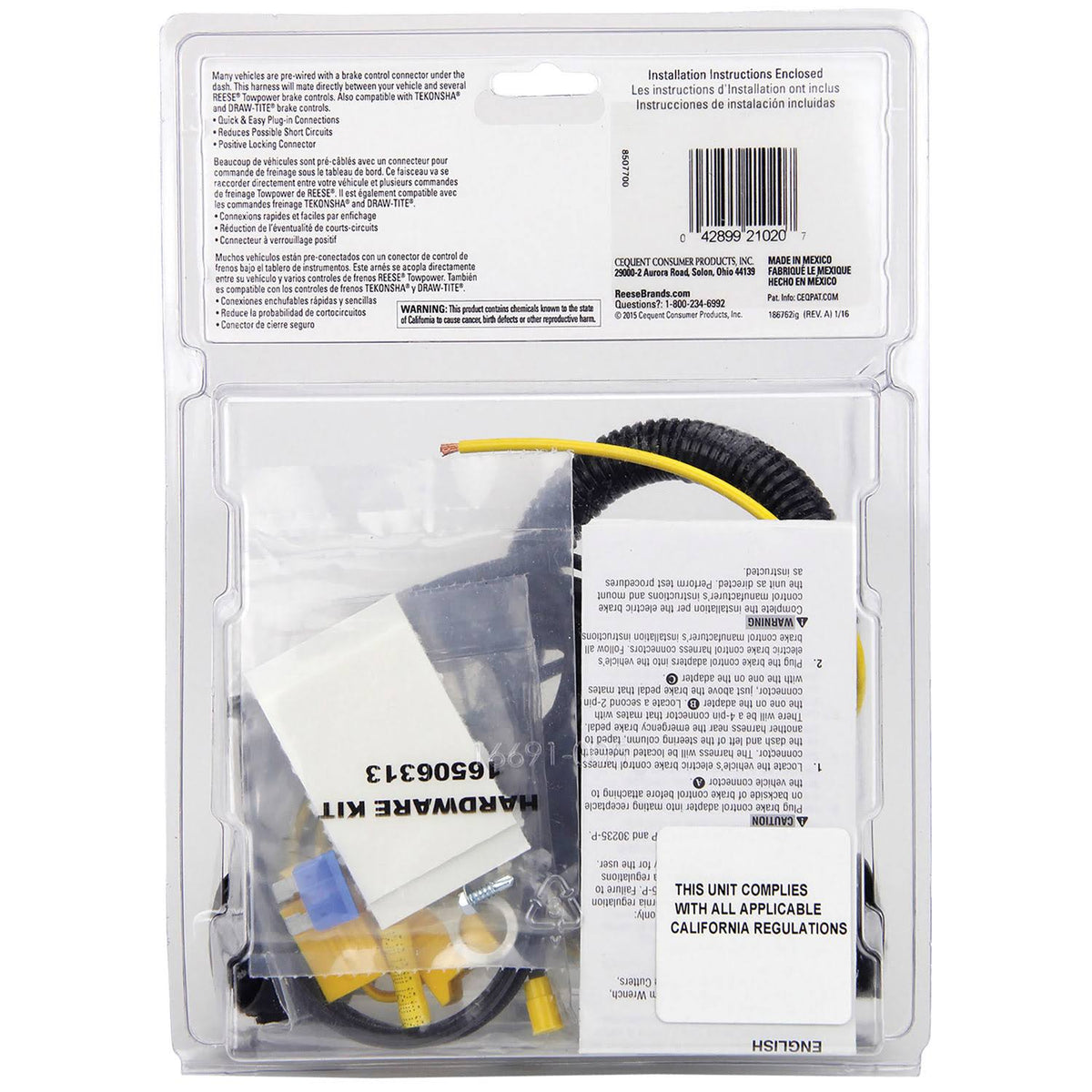 Brake Control Electrical Kit Z524