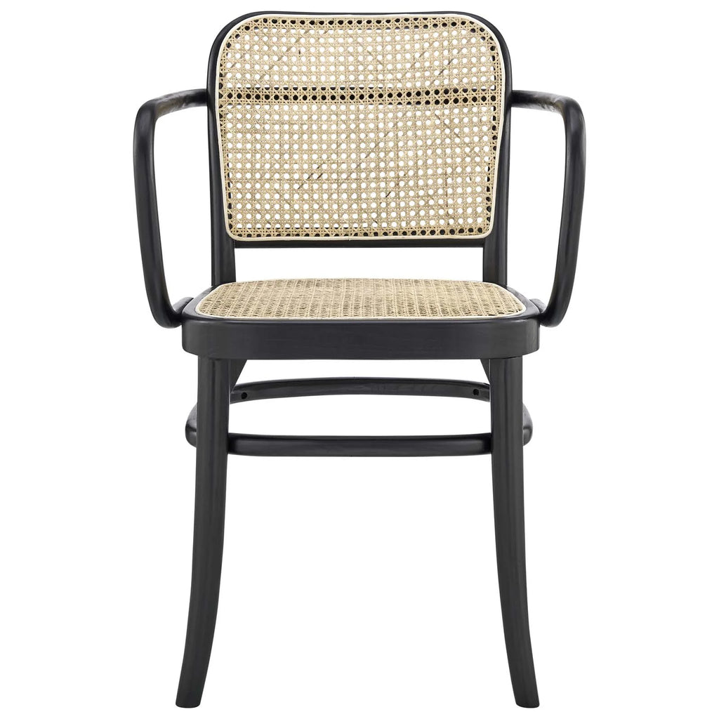 Black Wood Side Dining Chair O457216