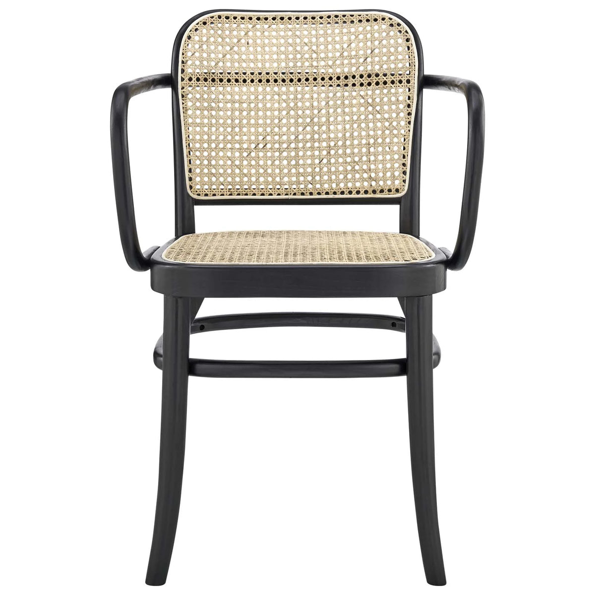 Black Wood Side Dining Chair O457216
