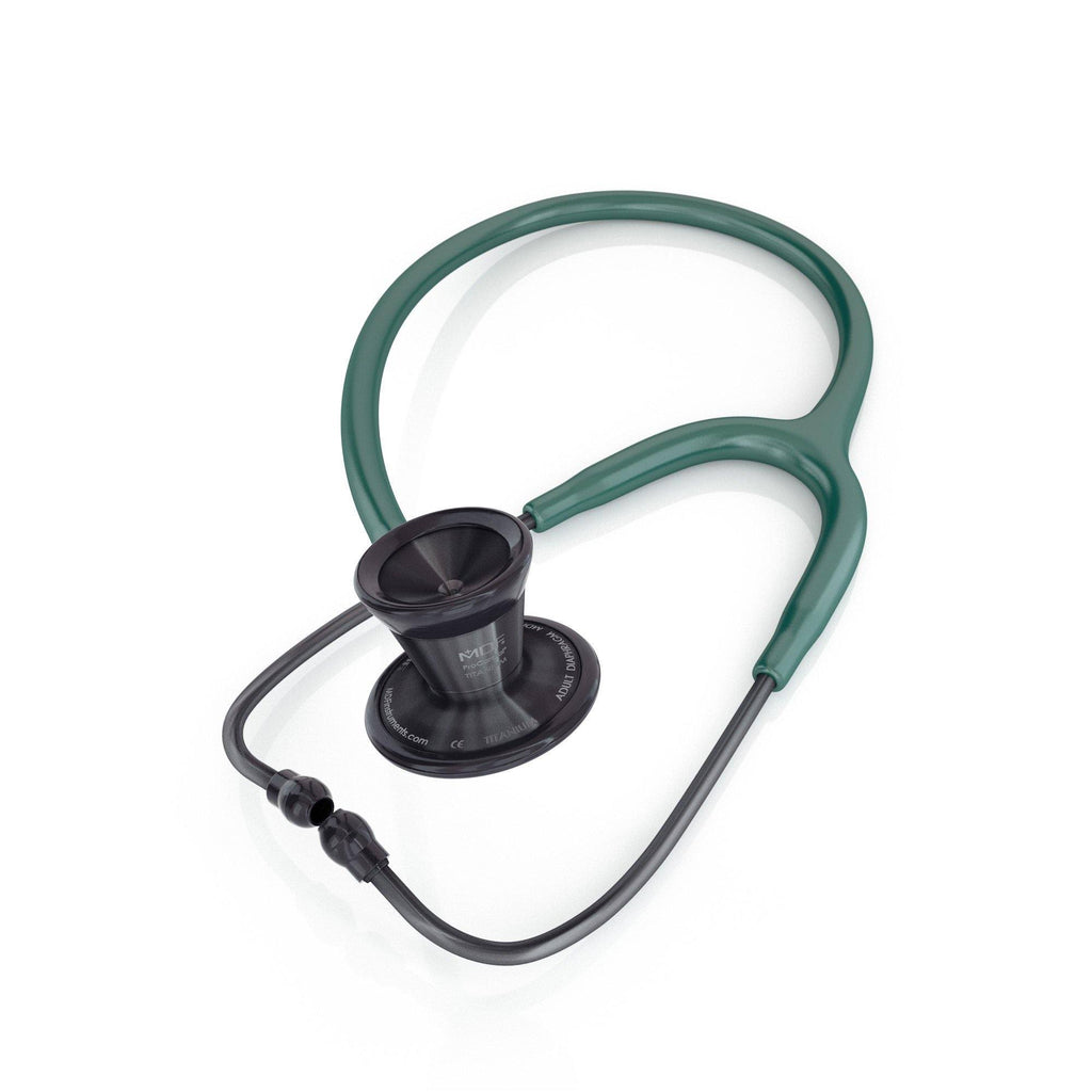 Titanium Adult Stethoscope Green/Blackout N40449
