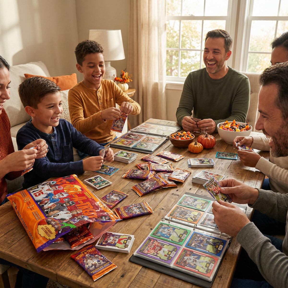 Halloween 2025 Football Trading Cards N6482