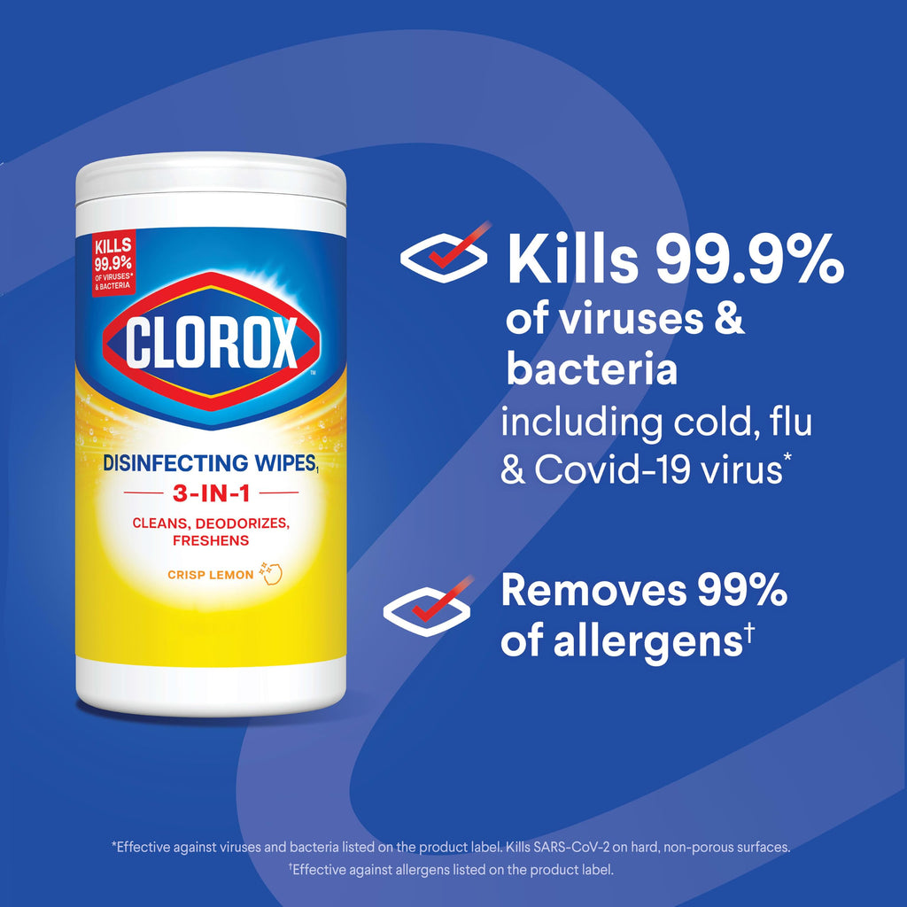 Disinfecting Wipes 75 Count 3 Pack V6887