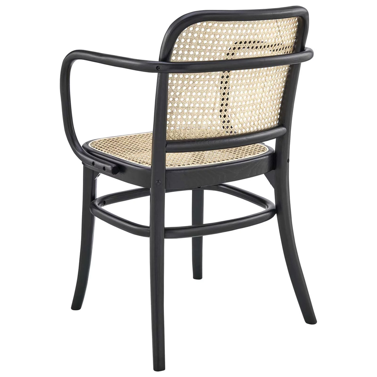 Black Wood Side Dining Chair O457216