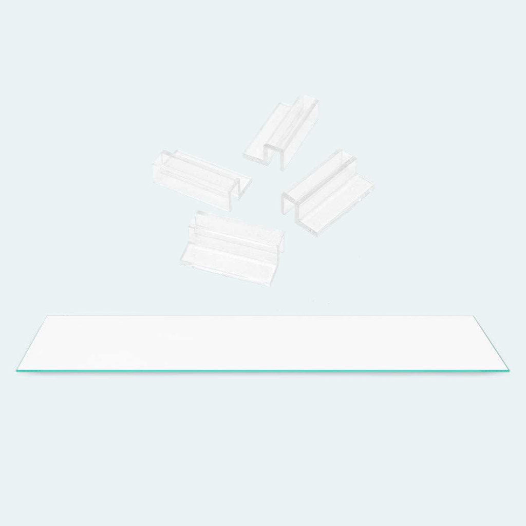Rimless Tank Glass Lids 90L Lid + Clips Y313635