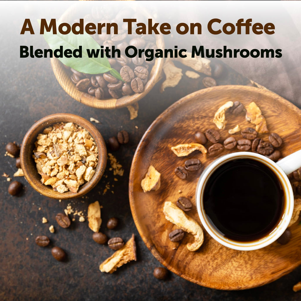 Organic Instant Mushroom Coffee, 14 oz Medium Roast Arabica D914