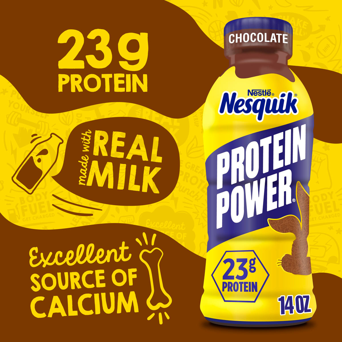 Chocolate Milk Drink 14 Fl Oz 12 Pack H13203