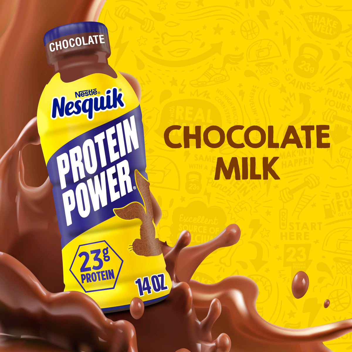 Chocolate Milk Drink 14 Fl Oz 12 Pack H13203
