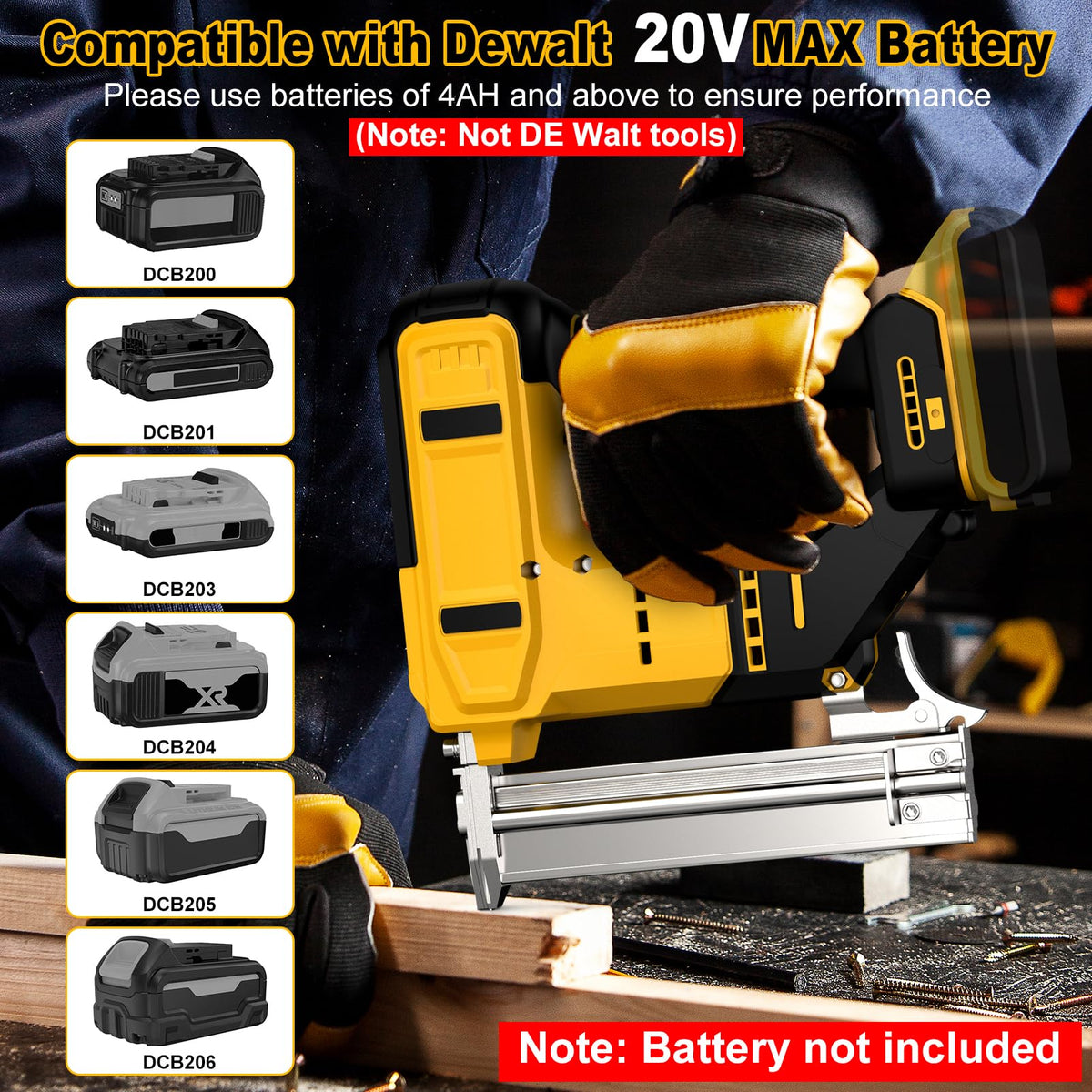 18 Gauge Cordless Brad Nailer with 1000 Nails Y99681