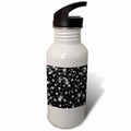 Silver 21 oz Sports Water Bottle X3193