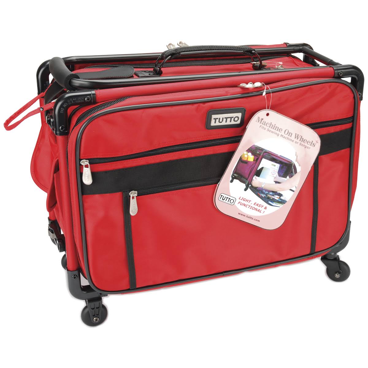 Red Case on Wheels W929731