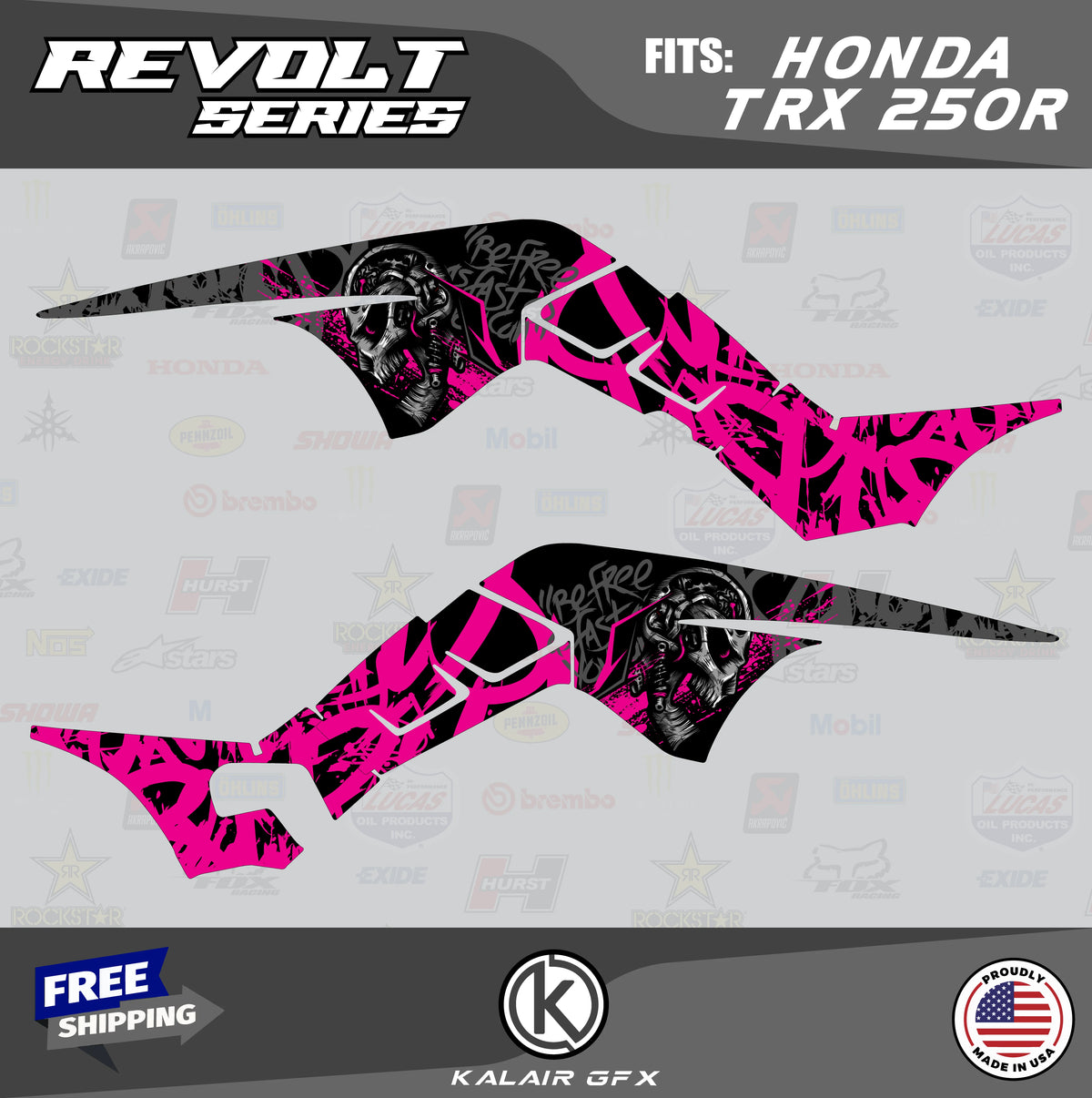 GFX Graphics Kit for Honda TRX250R X7959