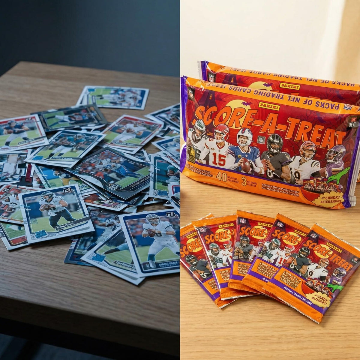 Halloween 2025 Football Trading Cards N6482
