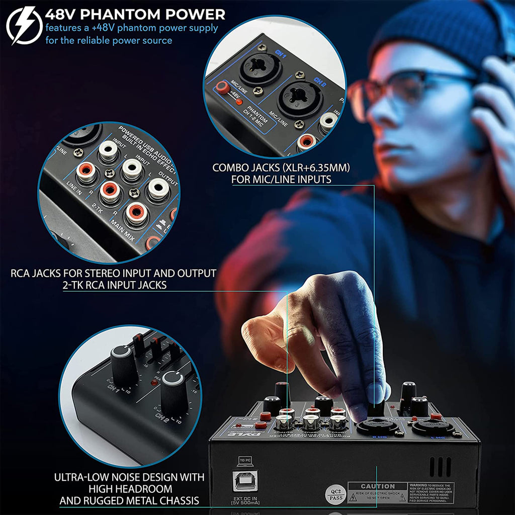 4 Channel Bluetooth Audio Mixer V292710