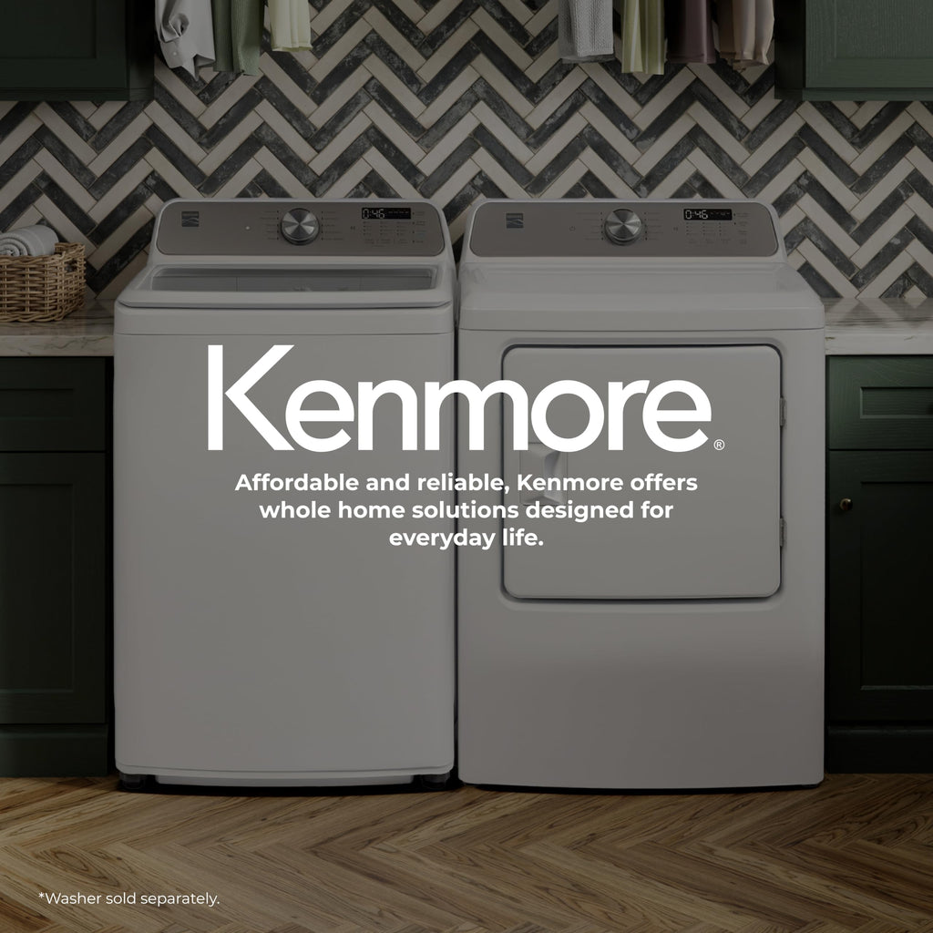 7.0 cu. ft. Front Load Electric Dryer - White R3877