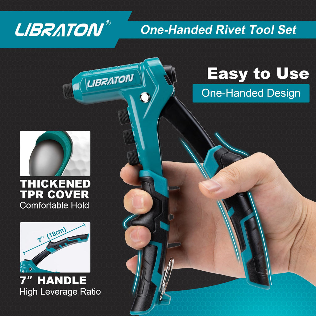 One-Handed Rivet Gun Set I319836