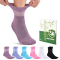 Bamboo Viscose Non Binding Wide Top Ankle Socks W670099