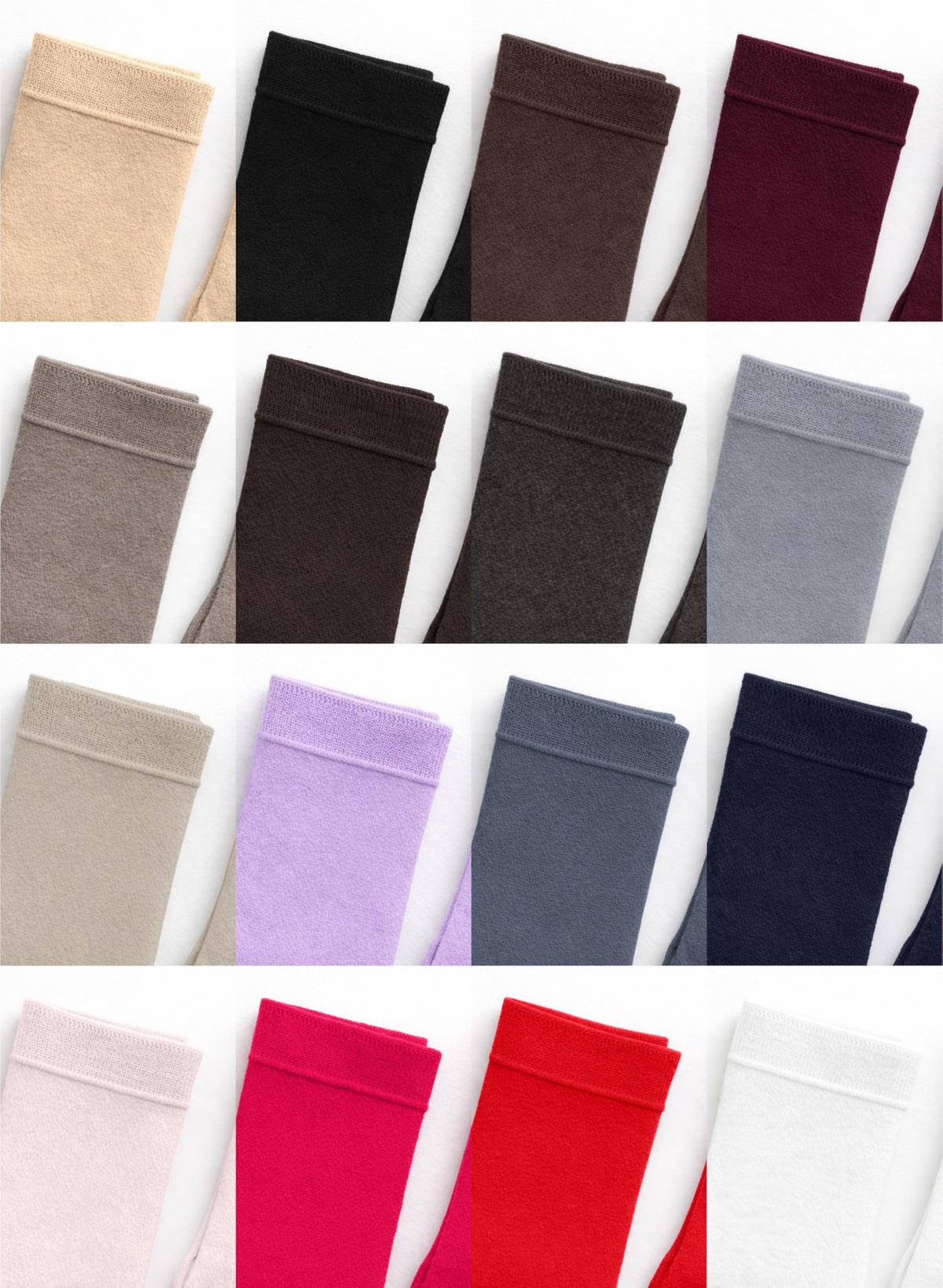Women's Thin Bamboo Crew Socks, 3-6 Pairs E6589